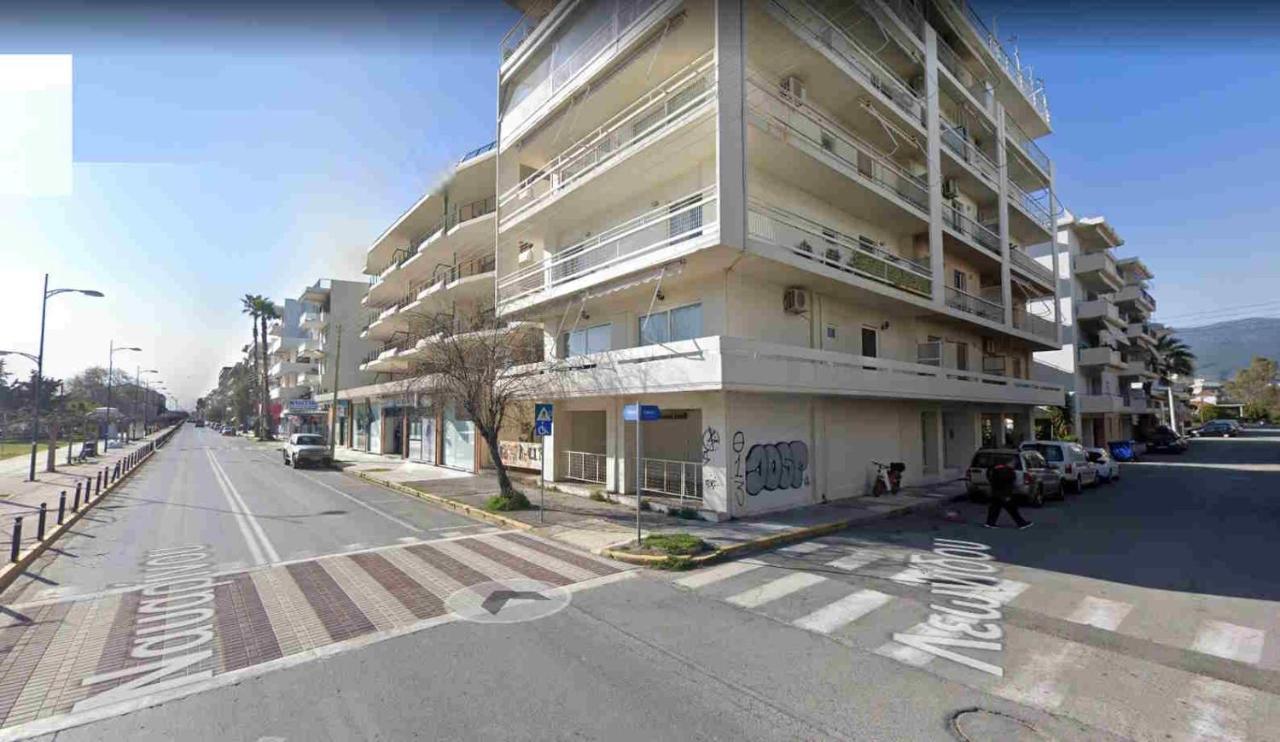 カラマタSeafront Penthouse Leoアパートメント エクステリア 写真